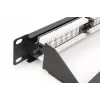Digitus CAT 6 nesutvirtintas pataisos skydelis DN-91624U-CR