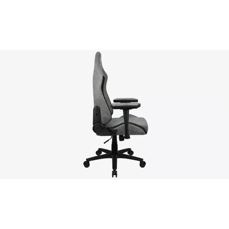 Aerocool Crown AeroSuede universali žaidimų kėdė su paminkštinta sėdyne Pilka
