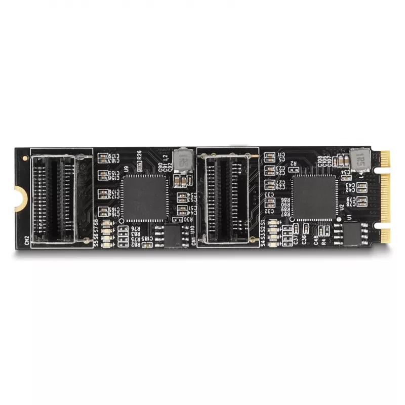 DeLOCK keitiklis M.2 2280 Key B+M vyriškas į 8 x SATA