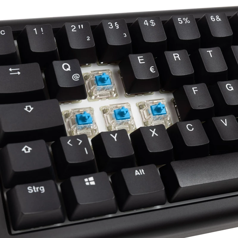 Ducky Tinker 65 RGB žaidimų klaviatūra - MX-Blue (ISO-DE)