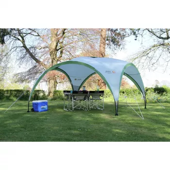 Pavilion Event Shelter Pro L 3,65 x 3,65 m šviesiai pilka/žalia