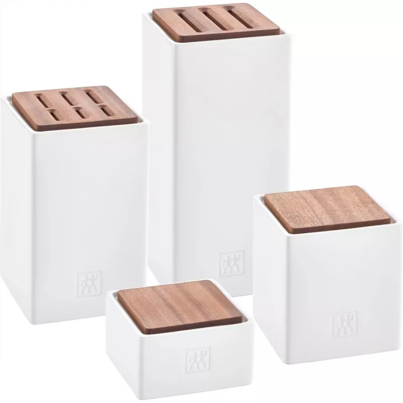 Keraminių indų rinkinys 4vnt ZWILLING 1002267 – glazūruoti, sukraunami, hermetiški arbatai, kavai, cukrui, prieskoniams