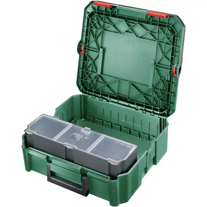 Bosch 1 600 A01 6CW laikymo dėžė, stačiakampė, polipropilenas (PP), žalia