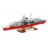 Konstruktorius Cobi Battleship Tirpitz – 593 detalės, mastelio modelis su demonstravimo stovu
