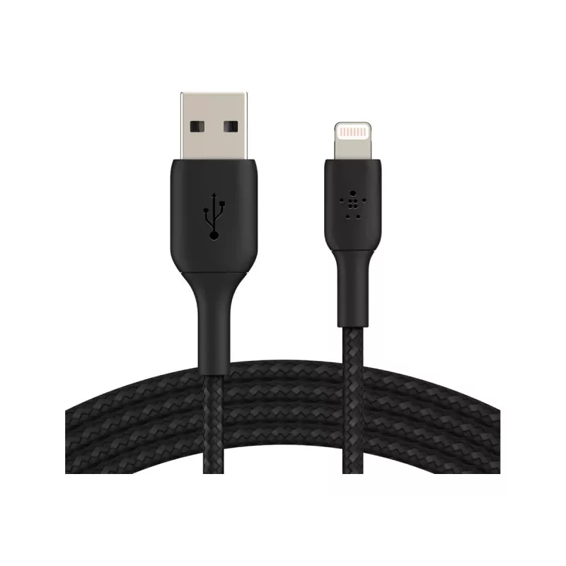 Lightning kabelis Belkin CAA002BT3MBK 3 m juodas