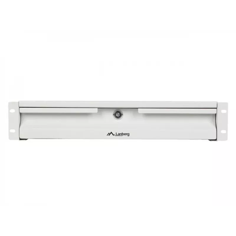 Stalčius 19 inch 2U 360mm pilkas LANBERG (2U/483x360mm, apkrova iki 90 kg, tvirtinimas 4 taškais)