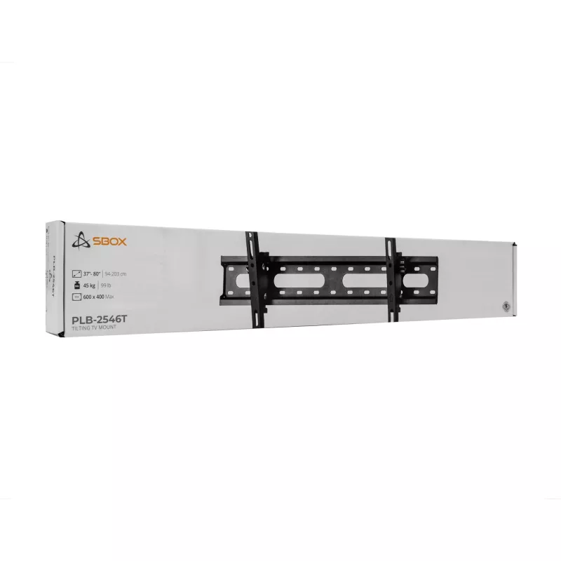 Laikiklis SBOX PLB-2546T-2 televizoriui nuo 37 iki 80 colių, 45 kg, VESA 600×400 mm