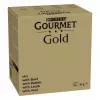 Šlapias kačių ėdalas Purina Nestlé GOURMET Gold Mus Mix – 96 x 85 g, 4 skoniai, suaugusioms katėms, 77,5 % drėgmės