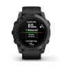 Garmin EPIX PRO g2 51mm Safyras Anglies Pilkas DLC Titanas Juodas