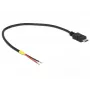 USB kabelis DeLOCK 85541 Micro-USB B 0,2 m Juodas
