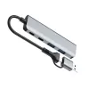 TRACER ADAPTER A-5 USB Type-C į USB-A 2x USB-A + 2x USB-C