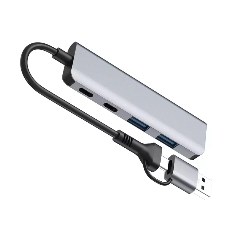 TRACER ADAPTER A-5 USB Type-C į USB-A 2x USB-A + 2x USB-C
