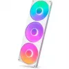 Ventiliatorių rinkinys NZXT F420 RGB Core (baltas)