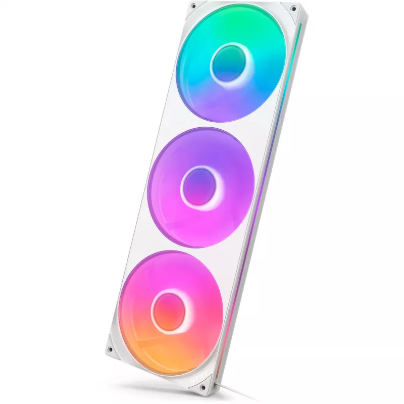 Ventiliatorių rinkinys NZXT F420 RGB Core (baltas)