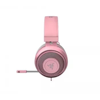 Laidinės ausinės ant galvos Razer RZ04-04730200-R3M1 — uždengiančios ausis, 1,3 m laidas, 353 g, rožinė