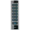 Satel PK-01 prieigos kontrolės skaitytuvas Bazinis prieigos kontrolės skaitytuvas Juoda, Pilka