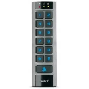 Satel PK-01 prieigos kontrolės skaitytuvas Bazinis prieigos kontrolės skaitytuvas Juoda, Pilka