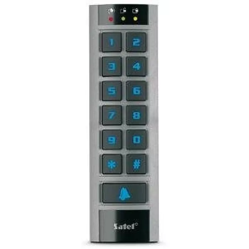 Satel PK-01 prieigos kontrolės skaitytuvas Bazinis prieigos kontrolės skaitytuvas Juoda, Pilka