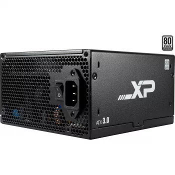 SAMA XPH-850A, maitinimo blokas 850 W, 1x 12 kontaktų GPU, 3x PCIe, kabelių valdymas