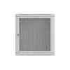 Sieninis 19 inch stelažas 12U 600x600 pilkas