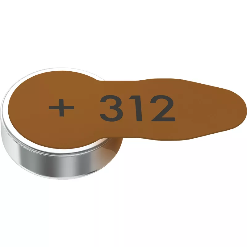 Vienkartinė baterija Varta 312 PR41 Cinko-oro 3.45mm 7.8mm 0.5g