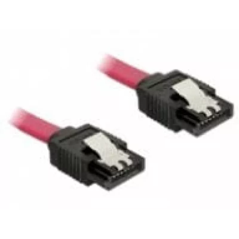 SATA laidas DeLOCK 82677 0,5 m raudonas
