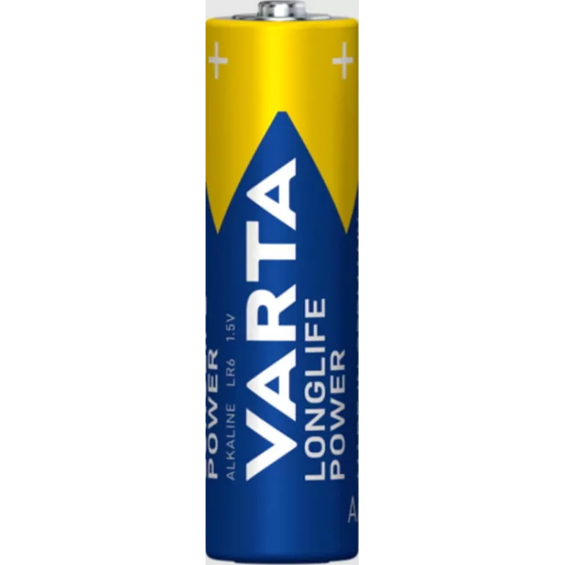 AA šarminė baterija Varta LONGLIFE Power High Energy – 12 vnt. pakuotė