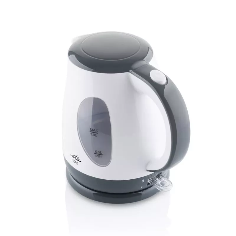 Elektrinis virdulys ETA Sofie 1 L 2200 W, baltas plastikas, 360° pagrindas