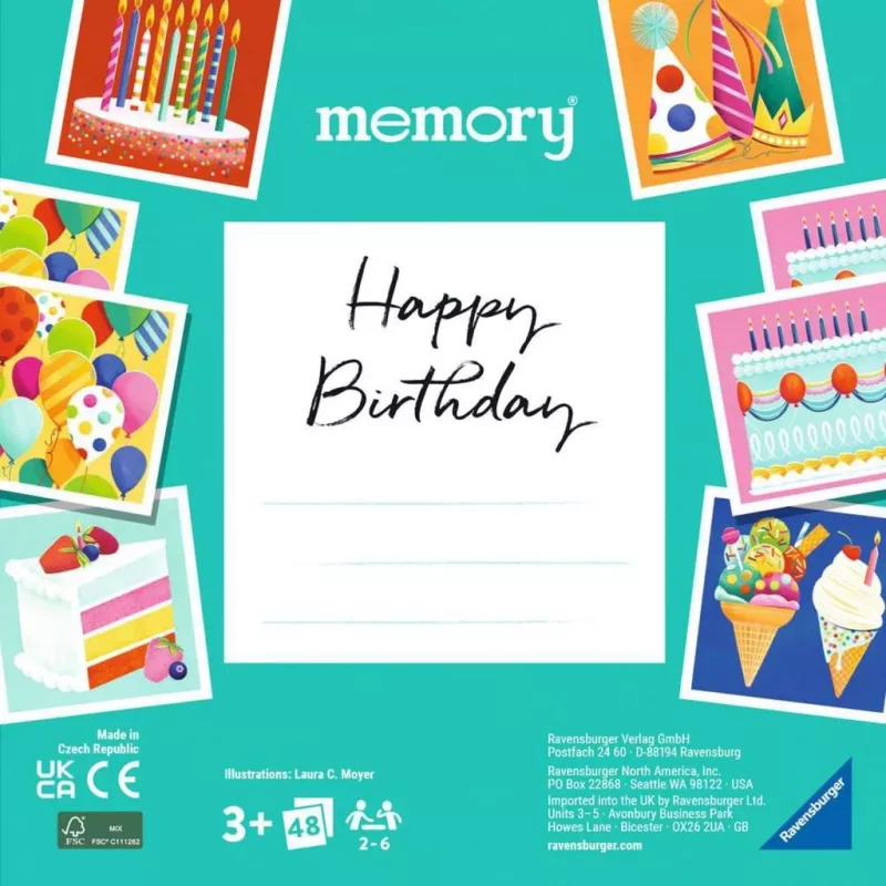 memory moments - Happy Birthday, Atminties žaidimas