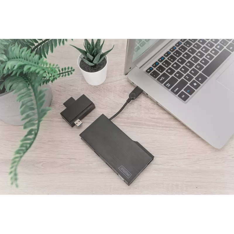 Digitus Universal Dockinė stotelė, USB 3.0, kelioninė