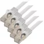 Tinklo laidas ShiverPeaks 75512-W-SET5 Cat7 S/FTP RJ45-RJ45 2m Baltas