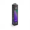 Žaidimų pelės kilimėlis SAVIO Super Speed L Prism Edition — 700×300×3 mm, violetinis, apsiūti kraštai, neslystantis pagrindas