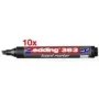 Markeris Edding 363 kaltinis antgalis juodas