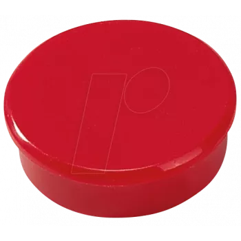Magnetinė lenta Dahle 95538 Raudona 38mm x 38mm x 13.5mm 10 vnt.