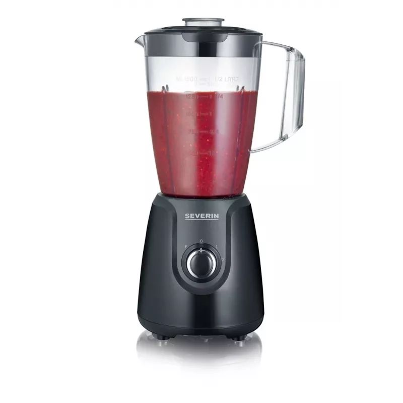 Severin SM 3707 blender 1,5 l stalo blenderis 600 W juodas
