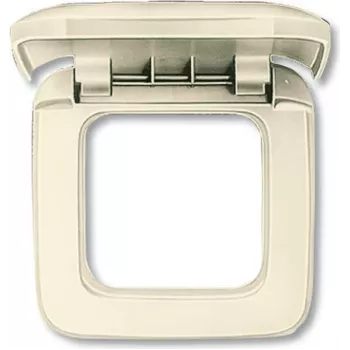 Busch-Jaeger 2518-212 - smėlio spalvos - jungiklio rėmelis - 81 mm x 81 mm - 1,9 cm - 54 x 54 mm (2CKA001719A0111)