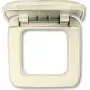 Busch-Jaeger 2518-212 - smėlio spalvos - jungiklio rėmelis - 81 mm x 81 mm - 1,9 cm - 54 x 54 mm (2CKA001719A0111)