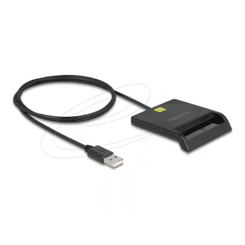 DeLOCK 91724 Juodas USB Type-A kortelių skaitytuvas