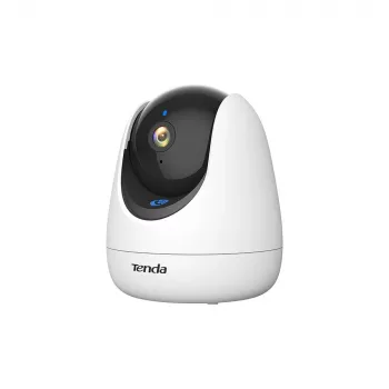IP stebėjimo kamera TENDA RP7 V2.0 4MP (2880x1620), 4 mm, Pan 0–355° / Tilt -65–90°, Wi‑Fi ir Ethernet, MicroSD iki 512GB
