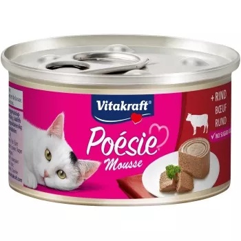 Šlapias kačių ėdalas Vitakraft Poésie Mousse Jautiena 85 g