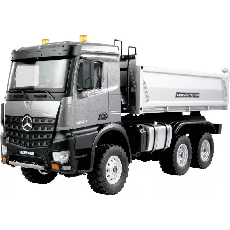 Amewi 22685 Mercedes-Benz Arocs savivartis 6x6 1:14 RTR, antracitinis