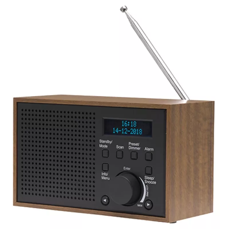 Radijas Denver DAB-46 tamsiai pilkas