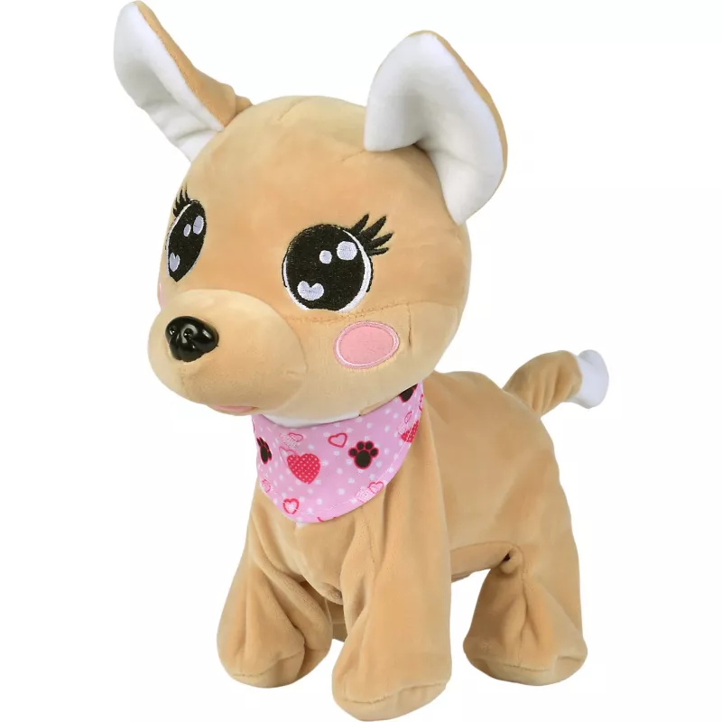 ChiChi LOVE Baby Boo, pliušinis žaislas smėlio/rožinės spalvos, 30 cm