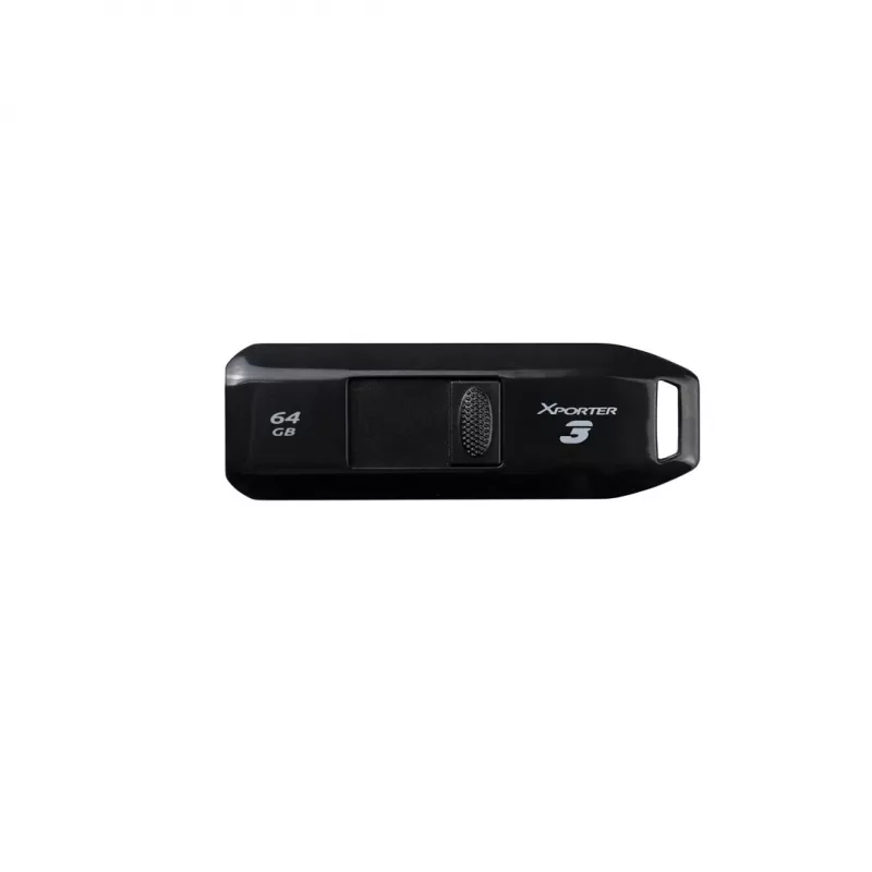 USB atmintukas PATRIOT Xporter 64GB USB Type-A 3.2 Gen 1 (stumdomas, juodas, 80 MB/s)