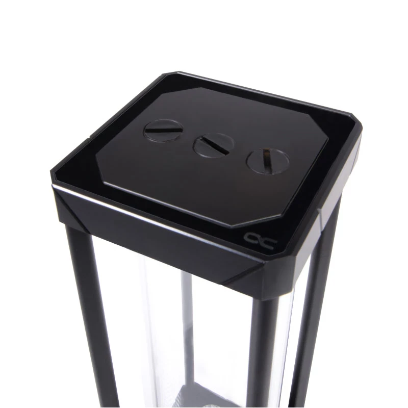 Vandens blokas Alphacool 13326 Acetal Aliuminis Stiklas Juodas Skaidrus
