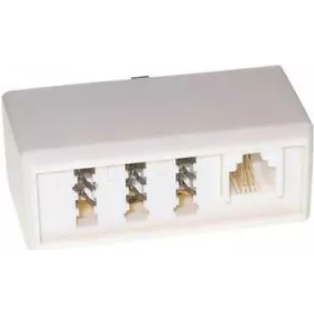 Adapteris jungčių keitimui ShiverPeaks BS71241 (TAE-F / TAE-NFF + RJ-11)