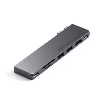 Satechi Type-C Pro Hub Slim – Kosminė pilka