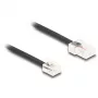 DeLOCK 88035 RJ45 į RJ11 tinklo kabelis, 1 m, juodas