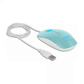 Pelė DeLOCK 12538 USB Type-A optinė, ambidekstrinė