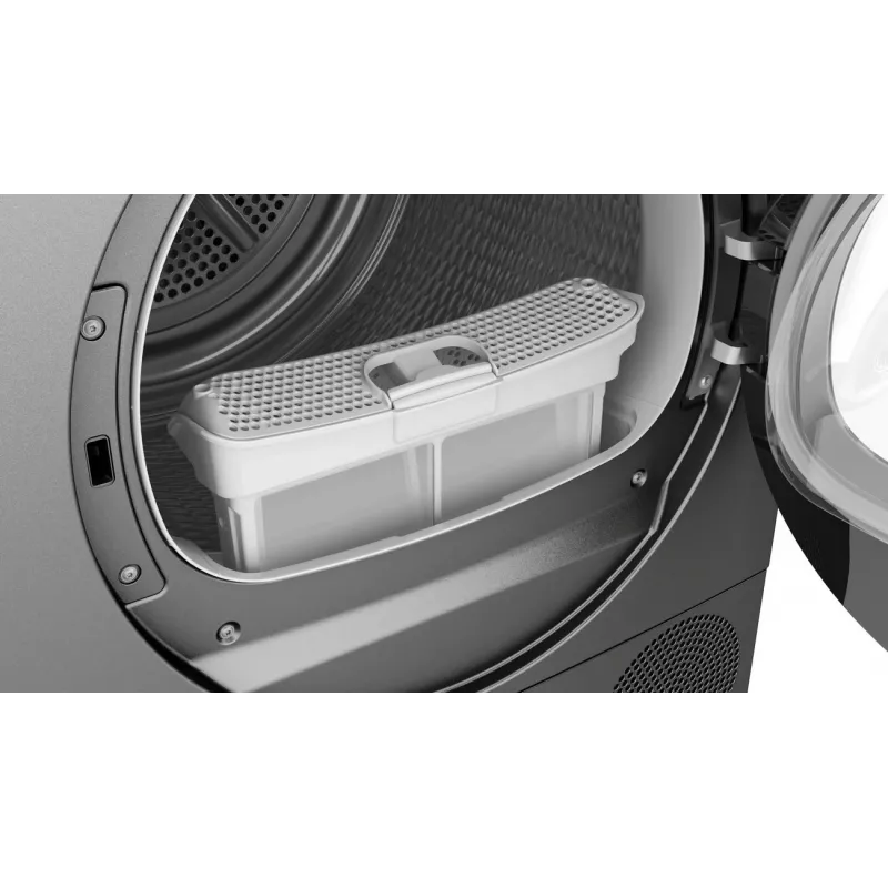 Bosch WQG245DXSN Šilumos siurblio džiovinimo mašina 9 kg